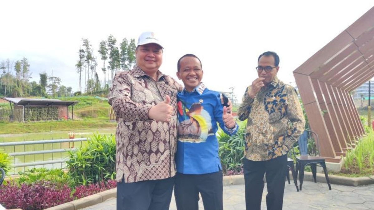 Airlangga Asks Bahlil To Take A Seat, Sri Mulyani Joins Nimbrung Canda Menteri Jokowi