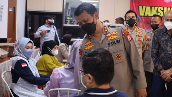 Kapolda Banten Jelaskan Vaksinasi di Wilayahnya Sudah Mencapai 85.91 Persen