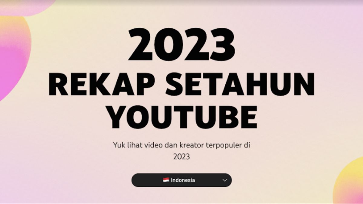 Flashback To YouTube Indonesia: The Most Popular Video Throughout 2023