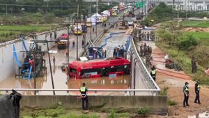 Korban Tewas Banjir Korea Selatan Capai 40 Orang, Presiden Yoon Soroti Respons Pihak Berwenang