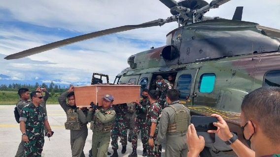 3 Soldats De TNI Sont Morts Lors D’une Fusillade Avec KSB Papua Dans Le District De Gome Puncak, Les Corps Ont été évacués