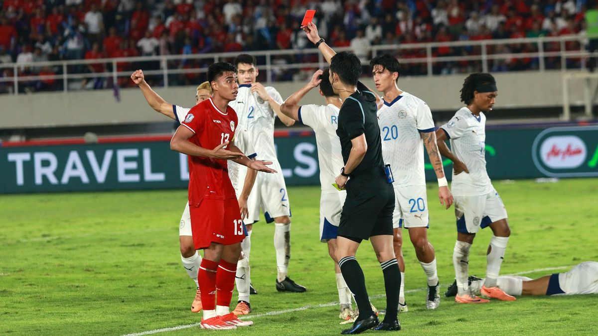 Indonesia vs Filipina: Kartu Merah dan Penalti Hancurkan Garuda, Gugur di Grup Piala AFF