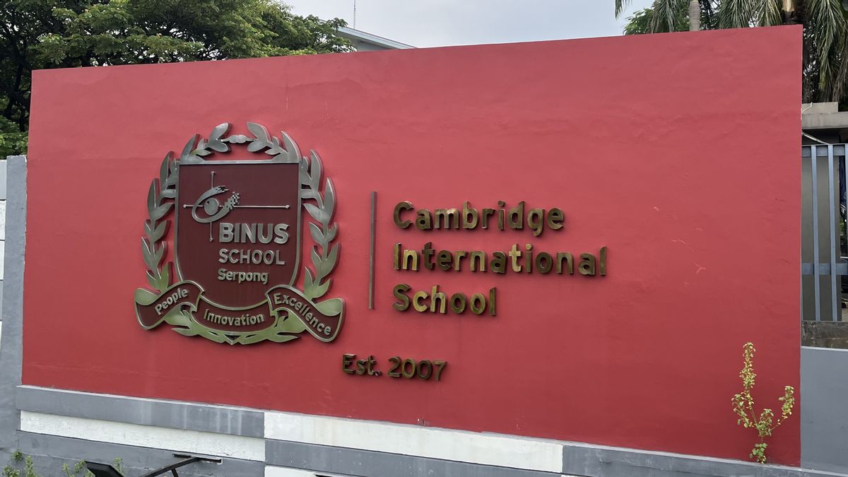 enquête interne, le lycée de Binus Serpong appellera les parents auteurs d’intimidation