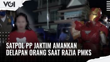 VIDEO: 8 People Netted In PMKS Raid In Cipinang Area, East Jakarta