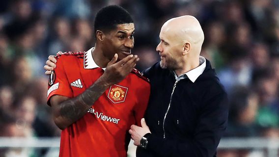 Damprat Rashford Gara-gara Dugem, Ten Hag Tetap Mainkan Lawan Fulham