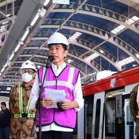Jabodebek LRT Experiences Disturbance, Jokowi: Don't Make Fun Of Our Own Products