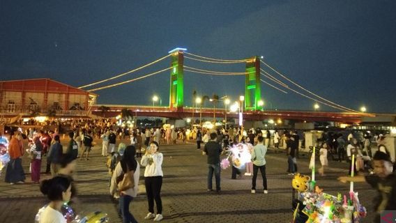 Jembatan Ampera Palembang Ditutup 3 Jam Saat Malam Tahun Baru