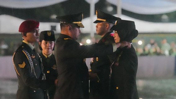 1202 名印尼国防军青年军官的任命，Kasad期待为国家和社会提供最佳服务