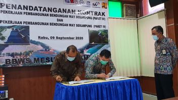 PTPP Trusted By The PUPR Ministry To Build A Way Dam In Bandar Lampung