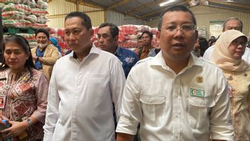 Badam Asked The National Police's Food Task Force To Keep An Eye On The Rice Price Of Bulog Market Operations