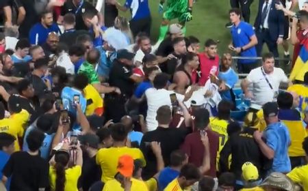 Pemain Uruguay Terlibat Bentrok dengan Fans Kolombia usai Semifinal Copa America 2024