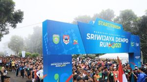 Sriwijaya Dempo Run 2021di Pagaralam Diikuti oleh Ribuan Pelari dari Berbagai Daerah
