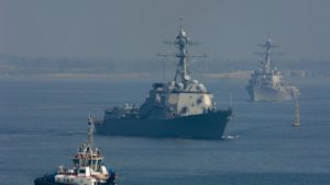 Presiden Trump Sebut Armada AS Tengah Berlayar Menuju Teluk