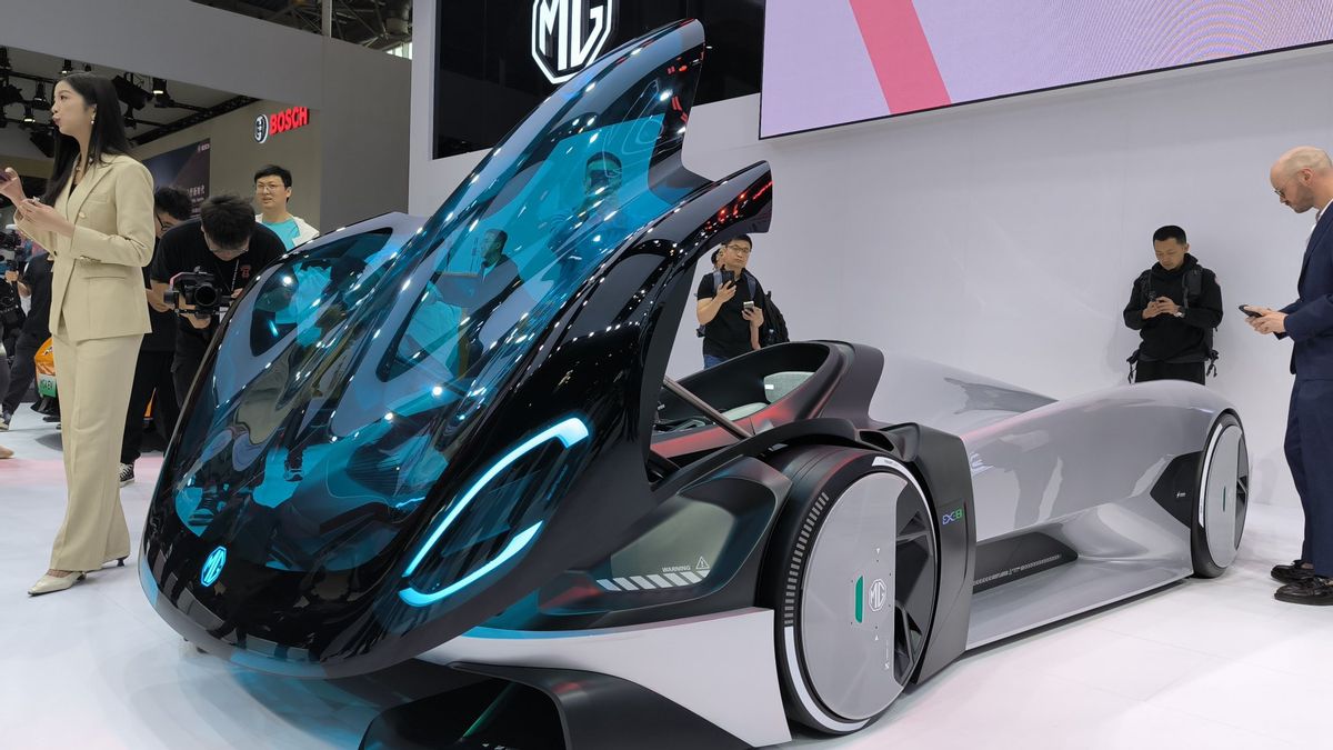 MG EXE181: Hypercar For Electric Made By MG Debuts On Auto China 2024
