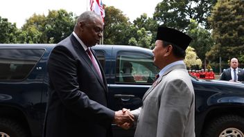 Prabowo Terima Bos Pentagon di Kemhan, Bahas Kerja Sama Pertahanan AS-Indonesia