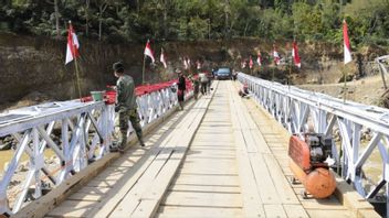 16 Villages in Central Aceh Re-accessible After Bailey Bridge Completed