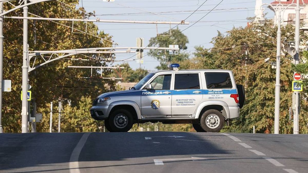 Un refuge construit sur les côtes de Crimée après une attaque de missiles ukrainiens