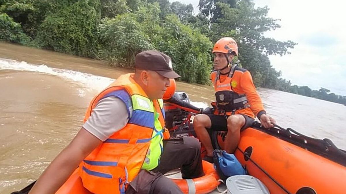 3 Orang Korban Perahu Tenggelam di Sungai Rawas Sumsel Hilang, Tim SAR Lakukan Pencarian
