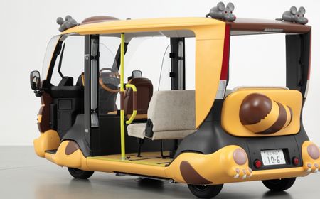 Bus Kucing dari Anime Totoro Layani Penumpang di Prefektur Aichi Jepang