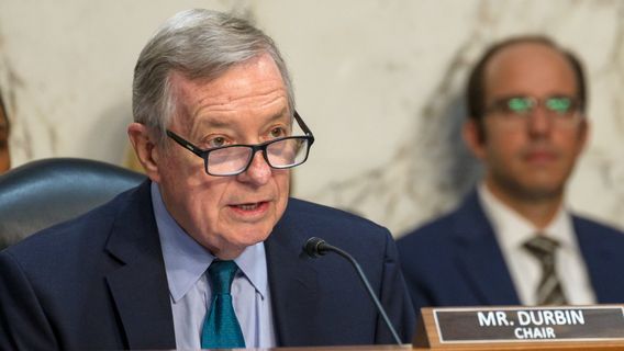 Senator Dick Durbin Jadi Orang Pertama di Parlemen AS Dukung Gencatan Senjata di Gaza