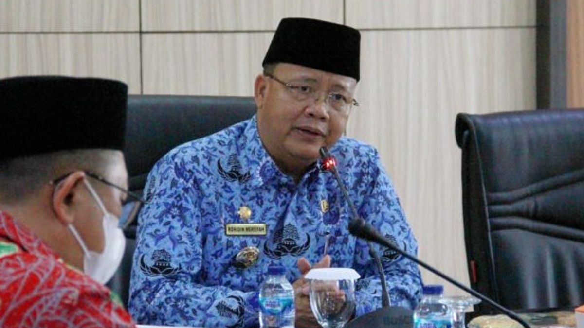 Le Gouverneur De Bengkulu, Rohidin, Demande Que L’affaire à Seluma Soit Résolue Correctement