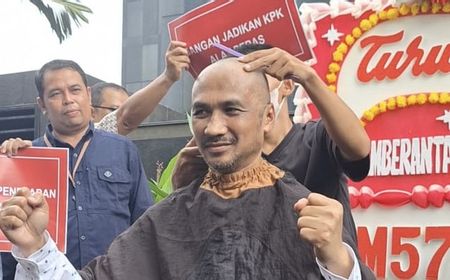 Abraham Samad hingga Novel Baswedan Cukur Botak di KPK Usai Firli Jadi Tersangka Pemerasan SYL