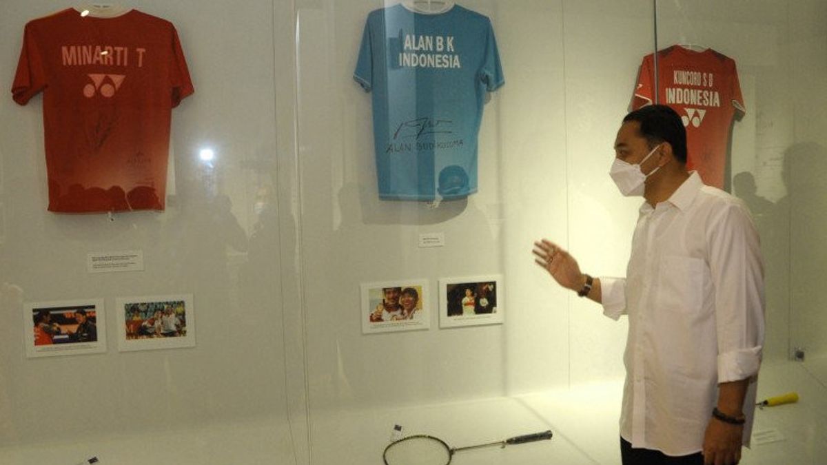 Atlet Legenda Bulu Tangkis hingga Panahan Sumbang Barang Bersejarah di Museum Olahraga Surabaya