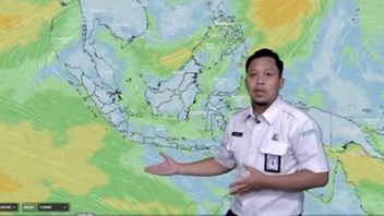 BMKG: Koinu 热带气旋有可能在大城市引发大雨