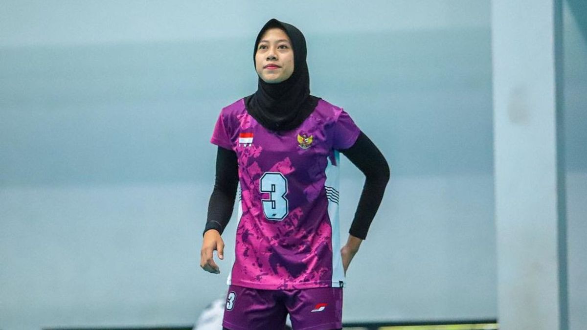 Profile Of Megawati Hanggetri, Muslim Volleyball Player From Jember Who Is Admired In South Korea
