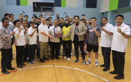 KONI Pusat Tinjau Latihan Timnas Bola Basket Jelang SEA Games Hanoi, Marciano Norman: Semoga Target Dapat Tercapai