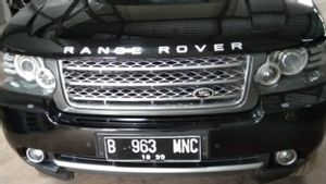 KPK Lelang Mobil Range Rover Bernomor Polisi B 963 MNC Milik Markus Nari