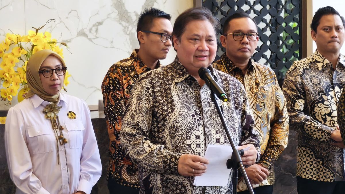 Hadapi Perang Tarif Dagang, Airlangga Ungkap RI akan Kirim Tim Negosiasi ke AS Besok