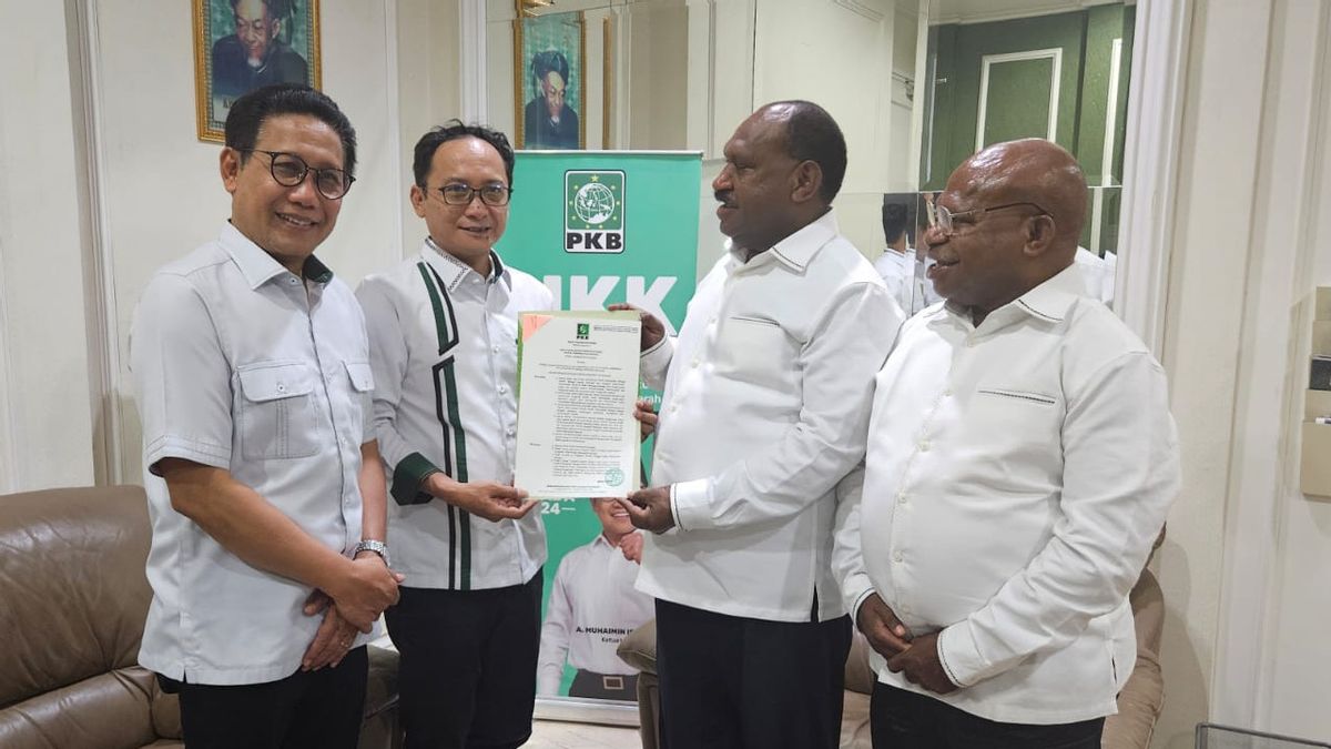 PKB Officially Promotes Willem Wandik-Aloysius Giyai In The Central Papua Gubernatorial Election