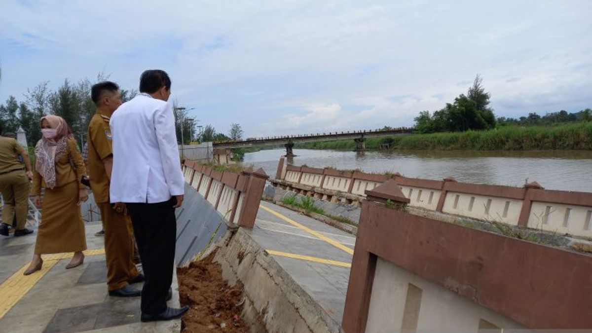 Konstruksi Bangunan Wisata di Kota Tuo Rusak, DPRD Kota Bengkulu Minta Polisi Lakukan Penyelidikan