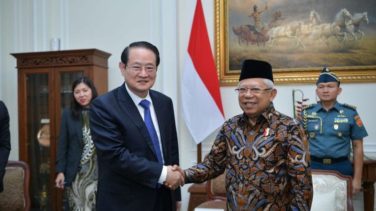 Visited By The Secretary Of The Chinese Communist Party, Vice President Appreciates Investment Interests In Indonesia