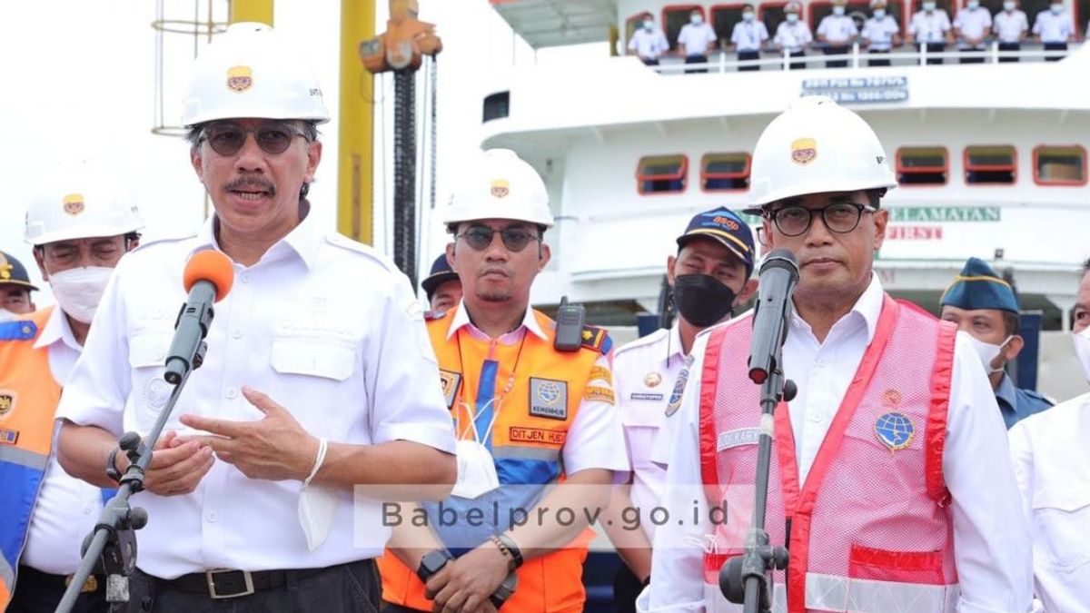 Minister Of Transportation Directly To Babylon After Knowing Jokowi Wants Ports To Be More Productive