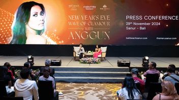 La veille du Nouvel An, Anggun sera apparu à The Meru Sanur