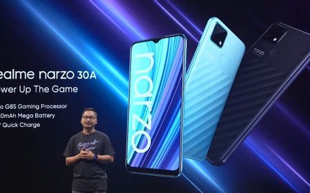 Realme Narzo 30A, Ponsel Entry-Level Gahar Harga Rp1,8 Jutaan