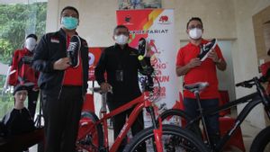 Meriahkan HUT ke-49, PDIP Gelar Banteng Ride dan Night Run di Jakarta Hingga Mandalika