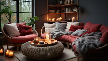 نادرة الاستخدام ، ولكن التأثير مذهل! هذه نصيحة تزيين لون بورجوندي يجعل المنزل ذكيًا تلقائيًا