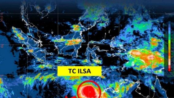BMKGは人々にバリの熱帯低気圧イルサの影響に注意するように求めています
