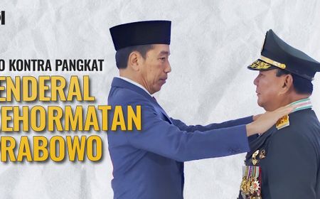 VIDEO: Pro dan Kontra Pangkat Jenderal Kehormatan Prabowo Subianto