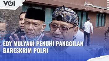 VIDEO: Regarding Kalimantan Where 'Jin Throws Children', Edy Mulyadi Fulfills The Summons Of The Criminal Investigation Police