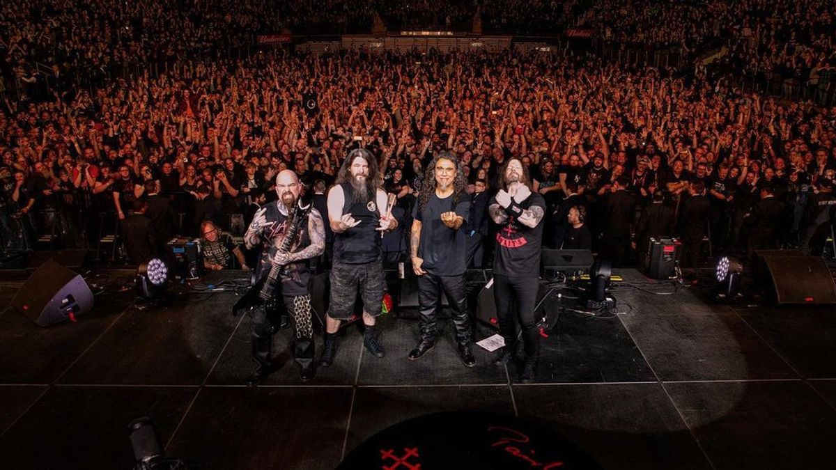 Slayer's Show No Mercy Album Rereleased In Black Plate Format