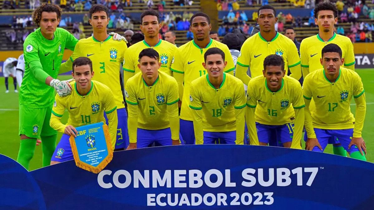 2023年U-17世界杯参赛者概况:巴西,自信自豪,第五个冠军