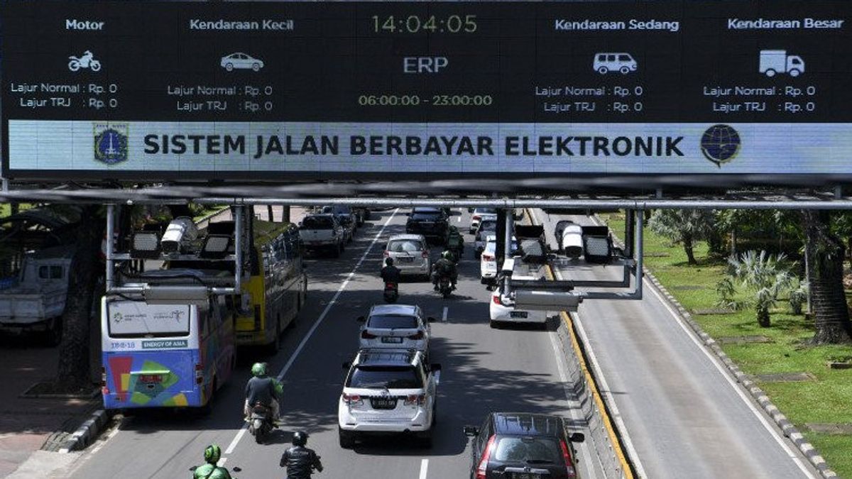 The Provincial Government of DKI Jakarta Determines These 25 Roads to Implement the ERP Policy
