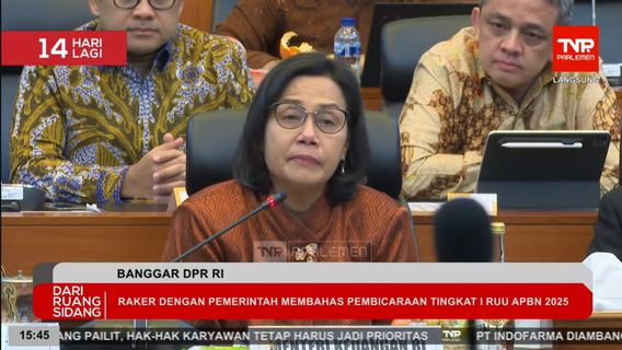 Diiringi Tangisan dan Tepuk Tangan, Sri Mulyani Berpamitan Saat Rapat dengan Banggar DPR