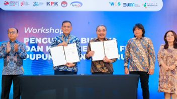 KPKおよびLPSKと協力して、ププックインドネシアは内部告発システムを強化します