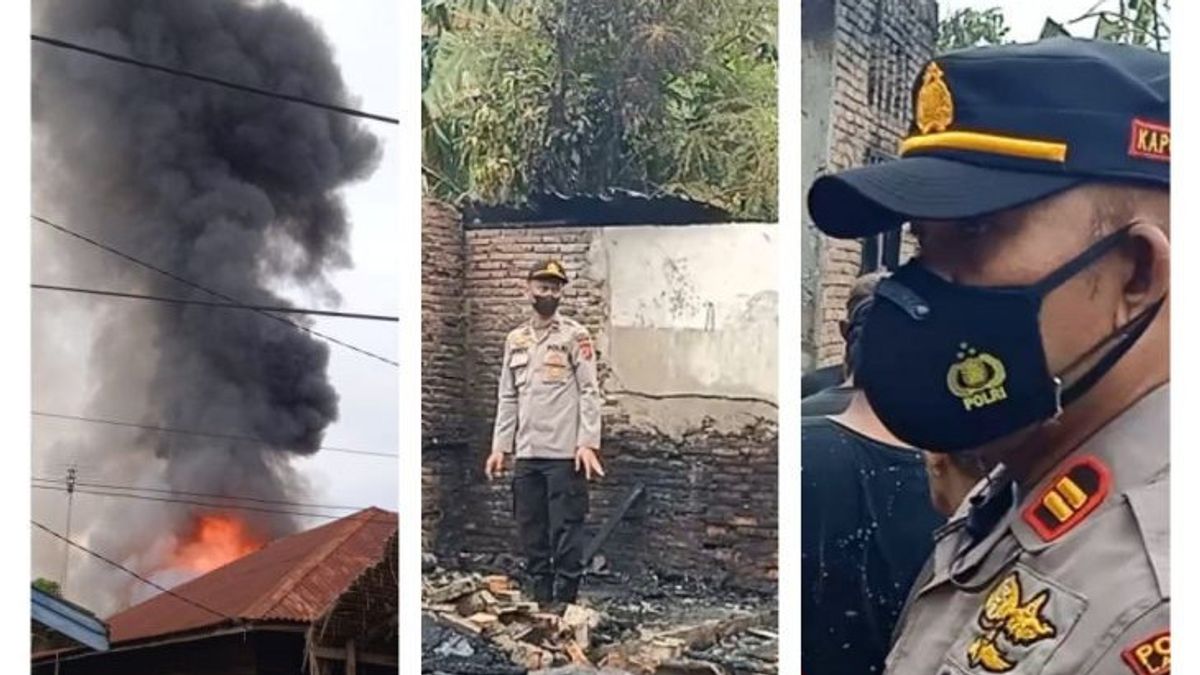 Penyebab Kebakaran 3 Rumah di Kelurahan Sei Bilah Kecamatan Sei Lepan Sumut