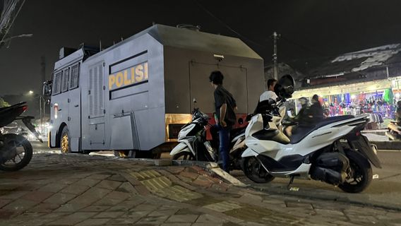 Preventing Follow-Up Clashes, A Number Of Tactical Cars Belonging To The Police Guard In Ciledug